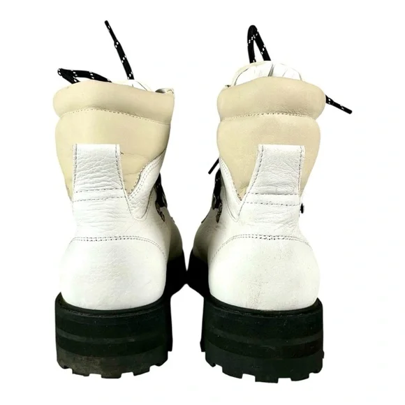 & Other Stories Women’s Leather Lace-Up Hiking Boots US 7 - Picture 6 of 16